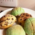 ミュッキー's cooksnap of when they made ♡メロンパンとチョコチップメロンパン♡.