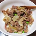 さらさんレシピ's cooksnap of when they made 豚こまと玉ねぎだけでできる簡単絶品豚丼.