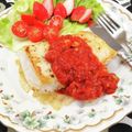 在宅勤務のおじさん's cooksnap of when they made 簡単♡人気のカジキのトマトソースがけ.