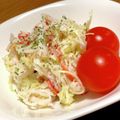 とろろ☆'s cooksnap of when they made キャベツとカニカマのレモンマヨサラダ.