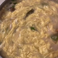 ☆iwack☆'s cooksnap of when they made とろり椎茸・オクラのかき玉コンソメスープ.