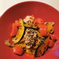 カバゴン's cooksnap of when they made かぼちゃとレンコンの炒めもの.