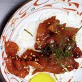 eiyoushi's cooksnap of when they made 万能だし醤油でマグロの漬け丼.