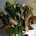 ひろぅみん's cooksnap of when they made ほうれん草と炙り舞茸のわさポン和え.