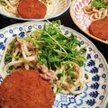 popee8's cooksnap of when they made 豆苗とツナのバタポンうどん.