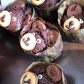 クックVR2VFN☆'s cooksnap of when they made くまチョコマフィン　チョコカップケーキ.