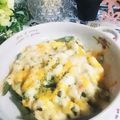 虹色♪︎ちゅーりっぷ's cooksnap of when they made 下茹でなし♪いんげんとツナのチーズ焼き.