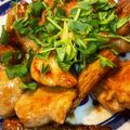ゆずパセリ's cooksnap of when they made 鶏むね肉とごぼうのちょい酢照り焼き.