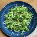 chi−ちゃん's cooksnap of when they made 5分で簡単！節約＊豆苗の中華炒め.