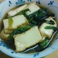 北崎葉之介's cooksnap of when they made 小松菜と厚揚げのさっと煮.