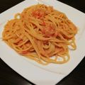 クックVD02M5☆'s cooksnap of when they made ◆簡単＆美味♡カニのトマトスパゲッティ◆.