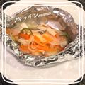 ♪キッチンmama's cooksnap of when they made サーモンホイル焼き☆レモンバター風味.