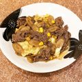 なつき☆ミ's cooksnap of when they made 学校給食の牛肉とごぼうのソテー✽.