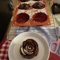 cookleia's cooksnap of when they made ヌテラで簡単！しっとりブラウニー☆.
