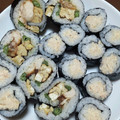 ameうめ's cooksnap of when they made 巻き寿司.