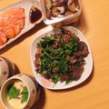 よちりん's cooksnap of when they made 【簡単】牛肉と豆苗のオイスター炒め.