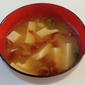 ○ゆきみだいふく○'s cooksnap of when they made 本だしで簡単！基本の豆腐となめこの味噌汁.