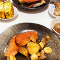 平井道子's cooksnap of when they made ☼鮭とエリンギのわさび醤油焼き.