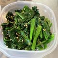 ☆はあ☆'s cooksnap of when they made 韓国料理ーほうれん草のナムル.