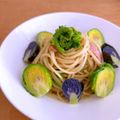 hiroerico's cooksnap of when they made 菜の花と芽キャベツのパスタ.