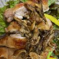 まん！'s cooksnap of when they made 材料２つ！　鶏モモ肉のバタぽんステーキ.