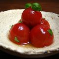 kigiri's cooksnap of when they made ミニトマトのサワー漬け・バジル風味.