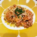 エル♀'s cooksnap of when they made ツナ納豆キムチと大根おろしのスパゲティ.