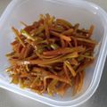 trump1129's cooksnap of when they made ブロッコリー芯のピリ辛中華炒め♪.