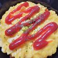 ぷらむ♪'s cooksnap of when they made オートミール◎レンジで簡単！オムライス.