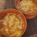 ♡YKitchen♡'s cooksnap of when they made 白菜と豚ひき肉のピリ辛中華スープ.