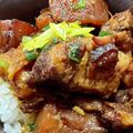 かのと's cooksnap of when they made 【圧力鍋】角煮丼【簡単】.