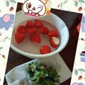 松潤LOVE♥️♥️'s cooksnap of when they made イチゴのヘタの取り方.