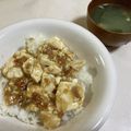 papikun's cooksnap of when they made こども麻婆豆腐.