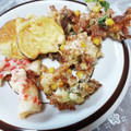 めみたん☆'s cooksnap of when they made 豚肉と大根、竹輪のかき揚げ☆.