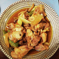 クックa→01☆'s cooksnap of when they made 鶏肉と長ねぎのカレー炒め.