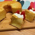 おなすびころりん's cooksnap of when they made 簡単シフォンケーキ　.