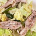 m11m11's cooksnap of when they made せせりとキャベツの炒め物.