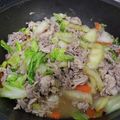 ★☆あっこ★☆'s cooksnap of when they made 豚バラ白菜の和中華丼.