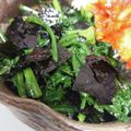 ゆーたーたん's cooksnap of when they made 春菊の海苔ナムル.