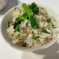 chiみかん's cooksnap of when they made 菜の花とそぼろの混ぜご飯♡.