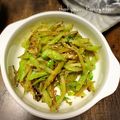 GoGo島みかん's cooksnap of when they made エコレシピ♪ブロッコリー茎のおかか和え.
