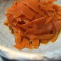 すいちゃんlove's cooksnap of when they made ピーラーで楽ちん！人参ラペ♫.