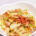 あっくん５９'s cooksnap of when they made ちょっと和風～な✿白菜と竹輪のサラダ✿.