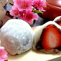 南風♡'s cooksnap of when they made いちご大福の作り方～レンジで簡単～.
