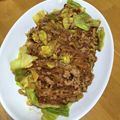 ☆hiroppy☆'s cooksnap of when they made キャベツと挽肉の春雨炒め☻.