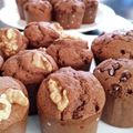 rukiruna's cooksnap of when they made ホットケーキミックスdeチョコマフィン♪.