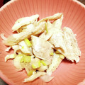はらすいた's cooksnap of when they made 簡単！ヘルシー！ササミのネギ和え.