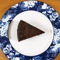 ぷちろいちぇ's cooksnap of when they made 材料4つ簡単❤ヘルシー濃厚ガトーショコラ.