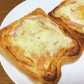 vabochan's cooksnap of when they made カルボナーラトースト.