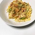 ayugunmam's cooksnap of when they made 簡単！牛乳と全卵♡カルボナーラパスタ.
